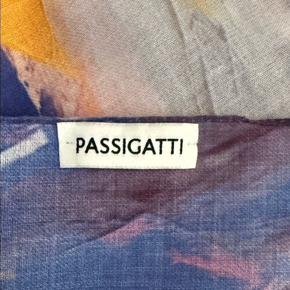 Abstract Multicolor Scarf - Picture 2 of 6